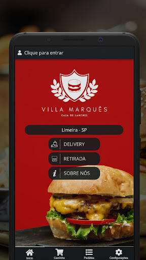 Android application Villa Marquês Casa de Lanches screenshort