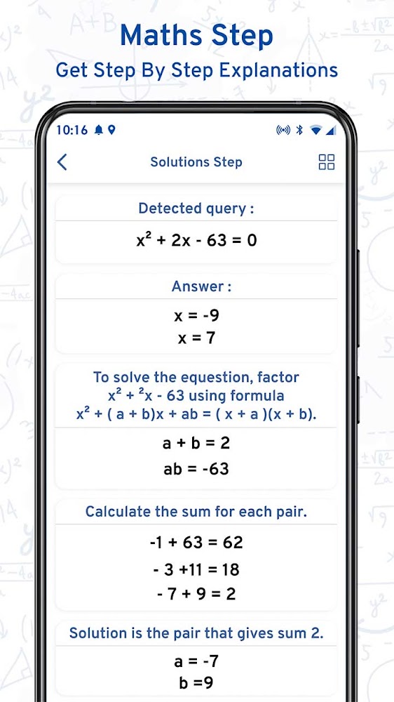 Math Scanner By Photo - Solve My Math Problem [PRO][MOD][SAP