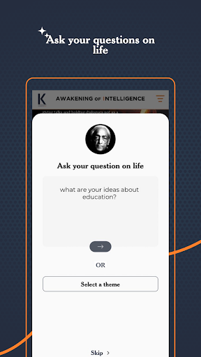 Awakening of intelligence Screen 2