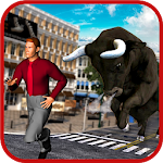 Cover Image of Télécharger Angry Bull Attack: Bull Fight Shooting 3.0 APK
