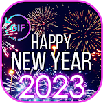 Cover Image of ดาวน์โหลด Happy New Year 2023 Images Gif  APK