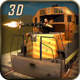 Gunship Battle Bullet Train 3D icon
