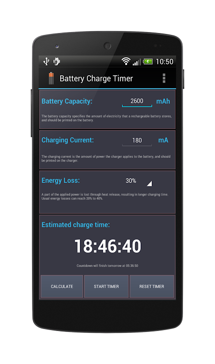 Battery Charge Timer Lite - 1.3 - (Android)