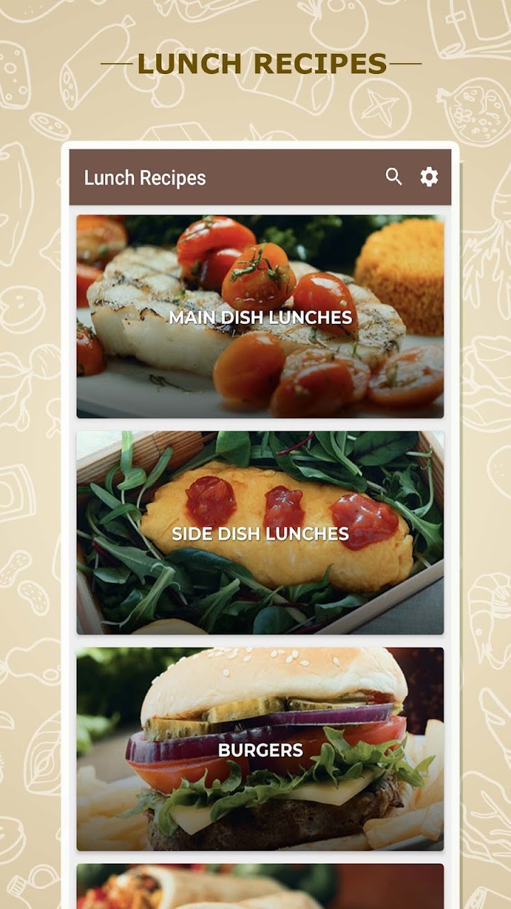 Lunch Recipes Codes