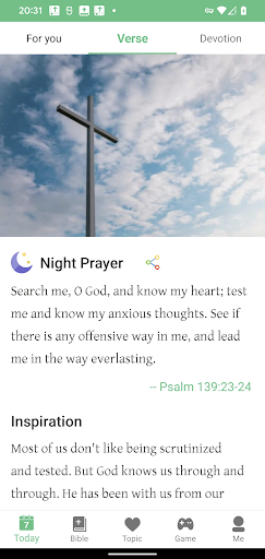 Android application Bible NIV - Devotional , Quiz screenshort