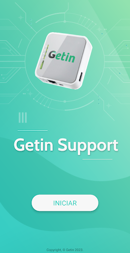 Android application Getin Support screenshort