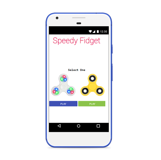 Android application Fidget Spinner - Speedy Fidget screenshort