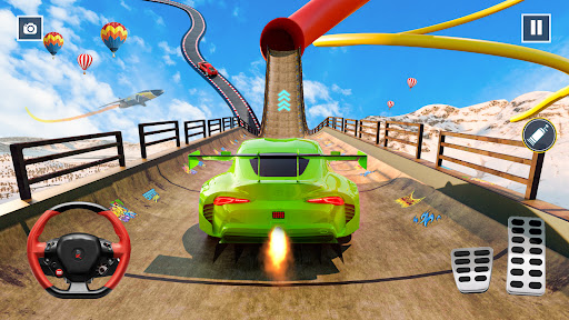 Android application Mega Ramp Car Stunt Games 3D screenshort