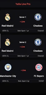 Yalla Live Pro: Live Sports