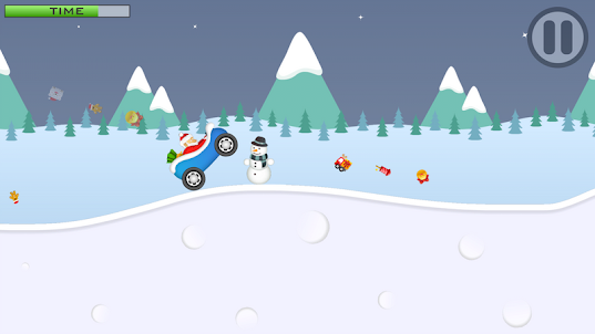 Car Snow Road Race