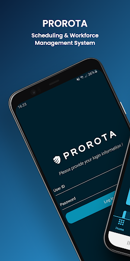 Android application ProRota screenshort
