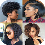 Cover Image of Download hairstyle black women  APK