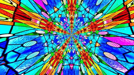 Screenshot of Crystal Tunnels Live Wallpaper