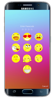 Emoji Keypad Lock Screenのおすすめ画像1
