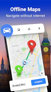 GPS ナビゲーション - 地図アプリ, ナビゲーション