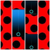 Piano Tiles Ladybug Noir 2 icon