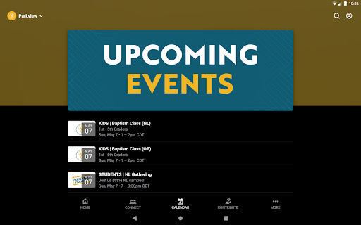 Screenshot of Parkview Christian Church - IL
