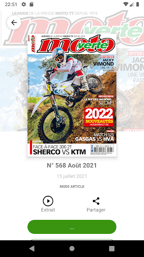 Moto Verte Magazine Screen 2