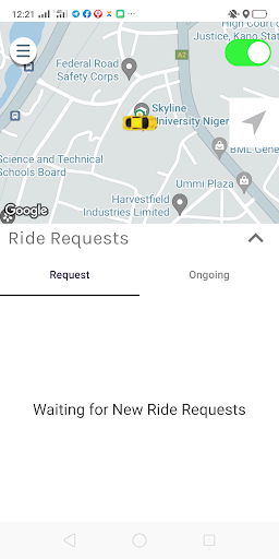 KD Cab Rider Screen 2