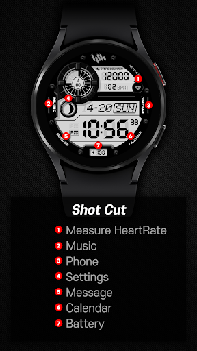 SamWatch Digital Rhea Screen 3