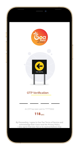 Goa Taxi Driver Screen 3