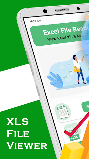 Android application Excel Reader Sheet Viewer XLSX screenshort