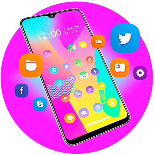 Theme Samsung Galaxy M30s / Ga logo