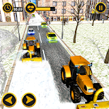 Snow Plow Winter Truck Driver icon