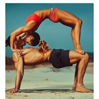 Couples yoga poses challenge f