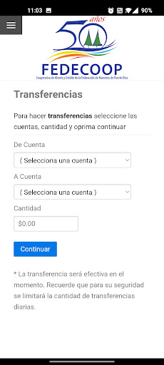 FedeCoop Móvil Screen 3