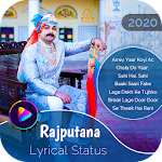 Cover Image of Download My Photo Rajputana Lyrical Video Status Maker 1.1 APK