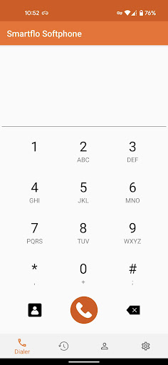 Tata Tele Smartflo Softphone Screen 2