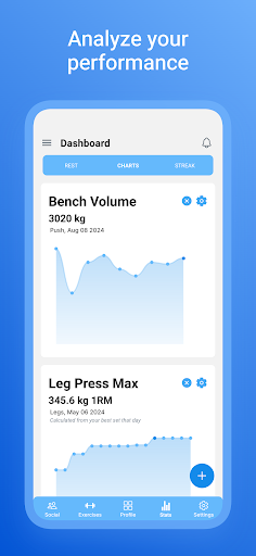 Screenshot of Workout Quest - Gamified Gym