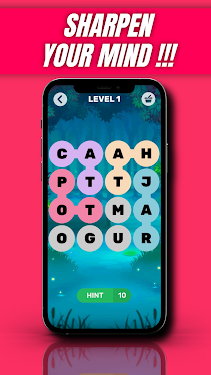 #2. Word Search - Find The Words (Android) By: SA LabWorks