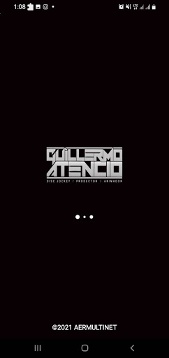 Android application GUILLERMO ATENCIO DJ screenshort
