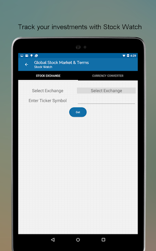 Global Stock Market and Terms