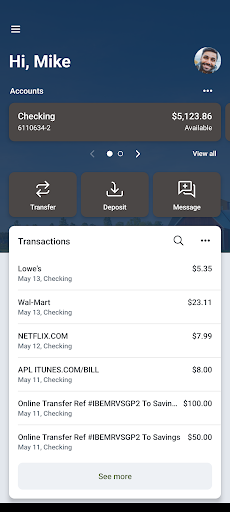 CO-OP Credit Union Screen 2