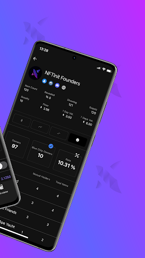 NFTinit - NFT Statistics Screen 2