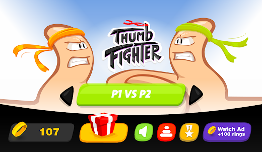Thumb Fighter - Jogo de dois