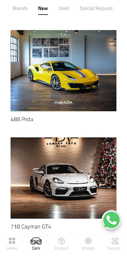 Android application TDA Luxury Toys screenshort