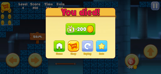 Super Dano Go Classic Adventure Jump