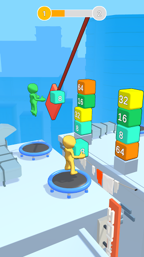 Android application Jump 2048 screenshort