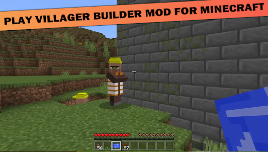Villager Build mod for MCPE