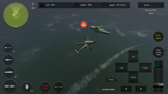 Скачать игру Air Scramble : Interceptor Fighter Jets для Android бесплатно