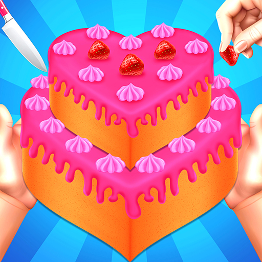 Cake maker cooking chef games logo