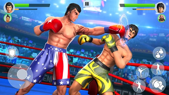 Tag Boxing Games MOD APK (Gold, Unlocked Character 4