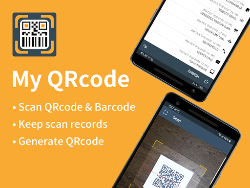 Android application My QR code Reader screenshort