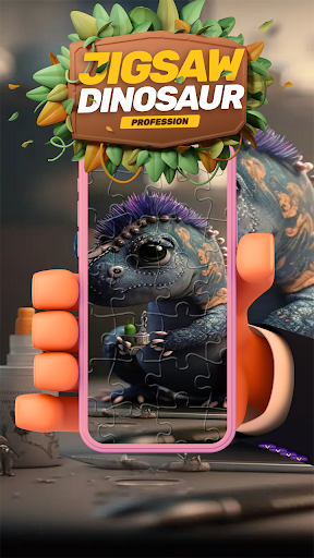 Jigsaw dinosaur profession Screen 3