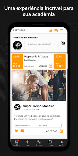 Android application Academia Vasco Neto screenshort