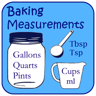 Baking Measurements & Temp App
